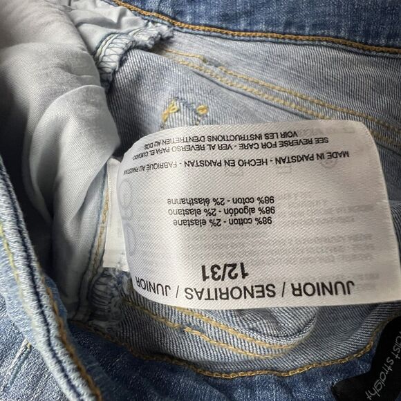 Ella Moss Womens Dark Wash High Waist Straight Leg‎ Jeans 12/31 - Picture 9 of 9